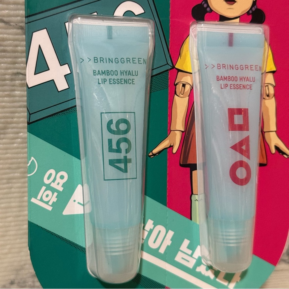 BRINGGREEN Bamboo Hyalu Lip Essence Double Set - Picture 6 of 14